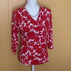 Talbots rayon blend top